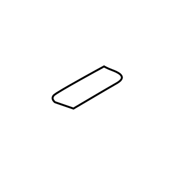 Ford KB3Z-21047A74-AA Front Panel Mat KB3Z-21047A74-AA Ford Front Panel Mat Illustration 1 of 1