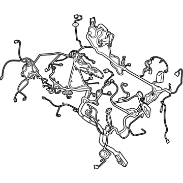 Ford LX6Z-14290-BL Wiring Assembly