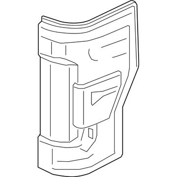 Ford KC3Z13404B Lamp Assembly - Rear, Stop And Flasher