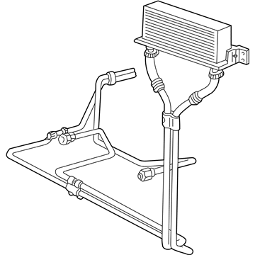 Ford E-150 Econoline Transmission Oil Cooler - F7UZ-7A095-FA
