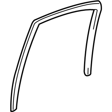 Lincoln 2W4Z-5425766-AA Run Assembly - Glass