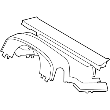 Lincoln LC5Z-3530-AC Shroud Assembly - Steering Column