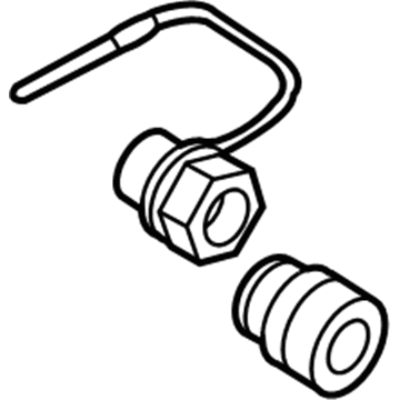 Ford F3SZ-1A043-A Nut - Wheel