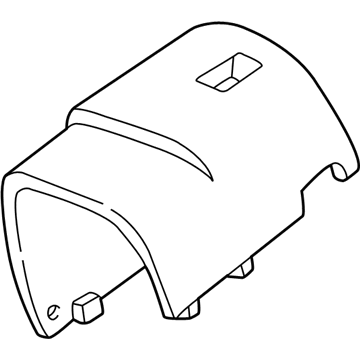 Ford F8AZ-3530-BA Shroud Assembly - Steering