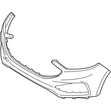 Ford KT4Z-17757-CAPTM Bumper Assembly - Front