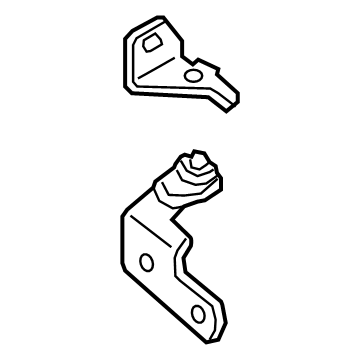 Ford JX7Z-5822810-A Hinge Assembly