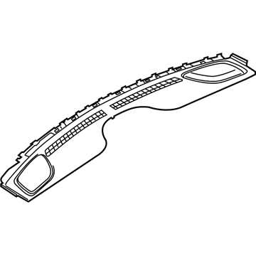 Lincoln EJ7Z-78044E82-AA Grille
