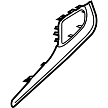 Lincoln EJ7Z-7804338-AA Panel - Instrument