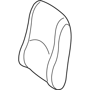 Mercury 5E6Z-7864416-DAB Cover Assembly - Seat Back