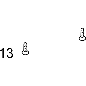 Ford -W502660-S424 Screw