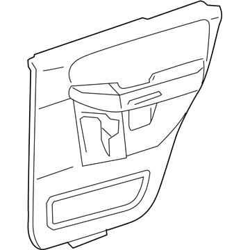 Lincoln 3C5Z-7827406-CAA Panel Assembly - Door Trim