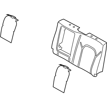 Ford FL3Z-1666801-C Pad - Rear Seat Back