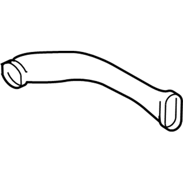 Ford XW4Z-19B680-AA Duct Assembly, Front Outer Passenger Side XW4Z-19B680-AA Ford Duct Assembly, Front Outer Passenger Side Illustration 1 of 1