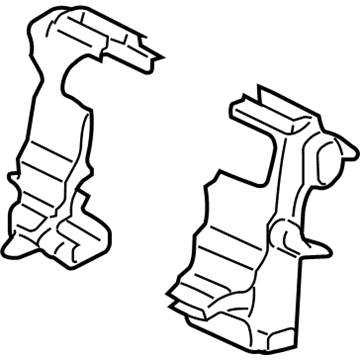 Lincoln 6W4Z-18471-A Duct - Air Vent