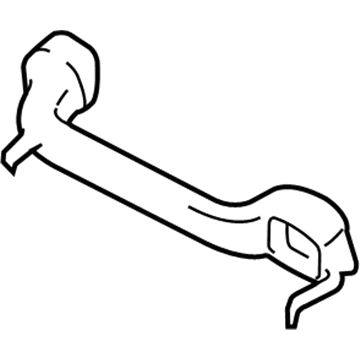 XW4Z-19B680-CA Ford Duct Assembly, Front Outer Driver Side Illustration 1 of 1
