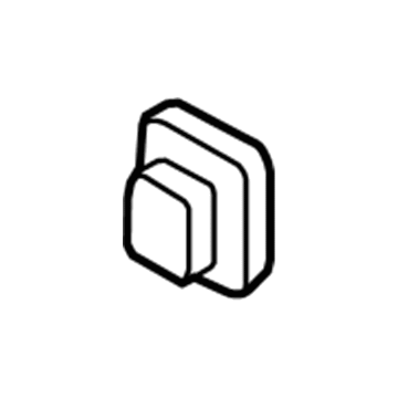 1L2Z-17F000-BB Ford Tow Eye Cap Illustration 1 of 1