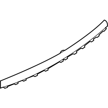 NL1Z-402A30-BA Ford Lower Molding, Rear Illustration 1 of 1