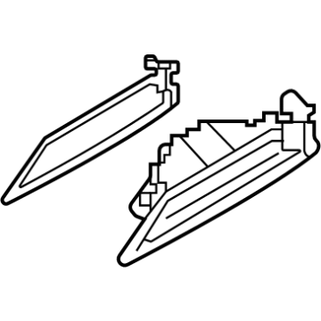 NL1Z-7843400-AAPTM Ford Pull Handle Illustration 1 of 1