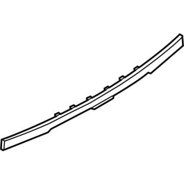 NL1Z-402A30-AAPTM Ford Center Molding, Rear Illustration 1 of 1