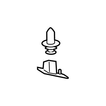 Ford KB3Z-00817-B Retainer
