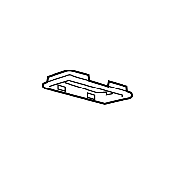KB3Z-13733-AA Ford Bezel Illustration 1 of 1