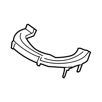 Ford BK3Z-5414-B Insulator - Anti-Squeak