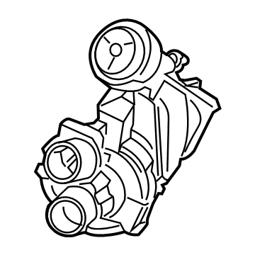 Ford DL3Z-6K682-E Turbocharger Assembly