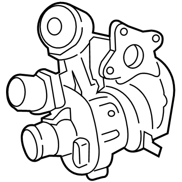 Ford DL3Z-6K682-F Turbocharger Assembly