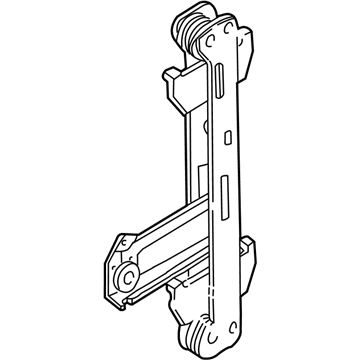 Ford 6S4Z-5427000-A Regulator And Motor Assembly - Window