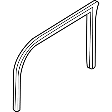 Ford YS4Z-5425766-AB Run - Door Glass