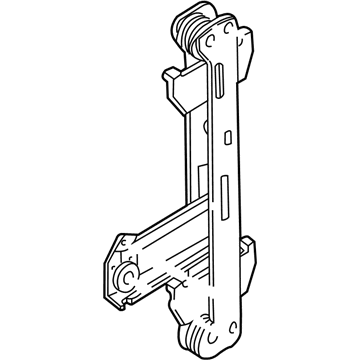 Ford 2M5Z-5427001-AA Regulator - Window - Less Motor
