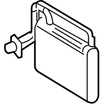 Ford 6E5Z-19860-AA Evaporator Assembly