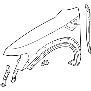 Ford Fender - AL3Z-16006-A