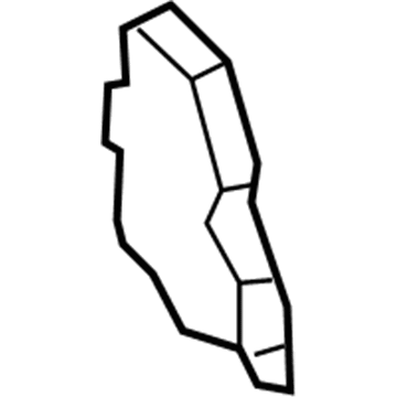 Ford AL3Z-16071-A Front Insulator AL3Z-16071-A Ford Front Insulator Illustration 1 of 1