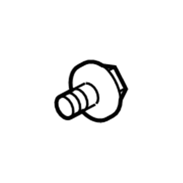 Ford -W715476-S300 Fender Liner Retainer -W715476-S300 Ford Fender Liner Retainer Illustration 1 of 1