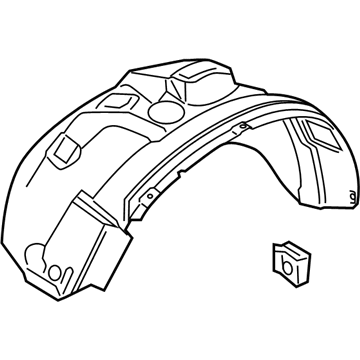 Ford F-150 Wheelhouse - AL3Z-16102-C