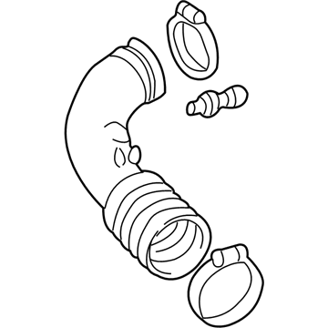 Mercury Mariner Air Intake Hose - 5L8Z-9B659-CA