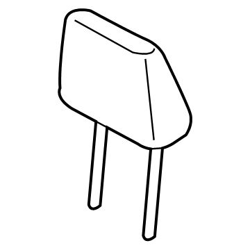 Ford KT1Z-17611A08-BK Head Rest Assembly