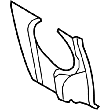 Mercury 7W1Z-9A032-B Heat Shield