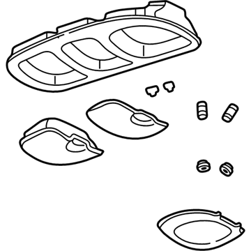 Ford XL1Z-78061A78-AAA Compartment Assembly - Rear
