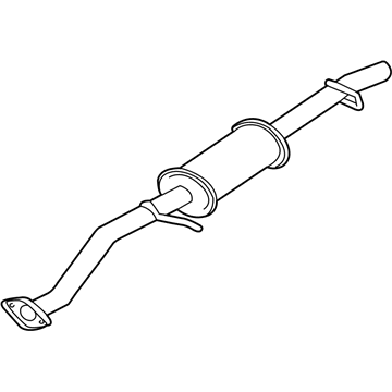 Ford YL8Z-5A212-AA Silencer Assembly