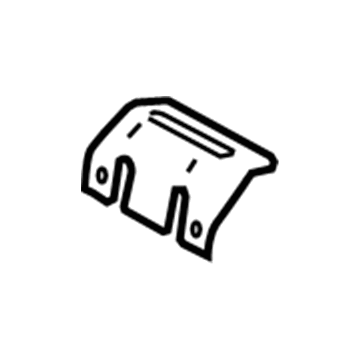 Ford 8F9Z-74613D10-A Guide - Rear Seat Belt