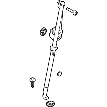 Ford DA8Z-74611B68-AA Seat Belt Assembly
