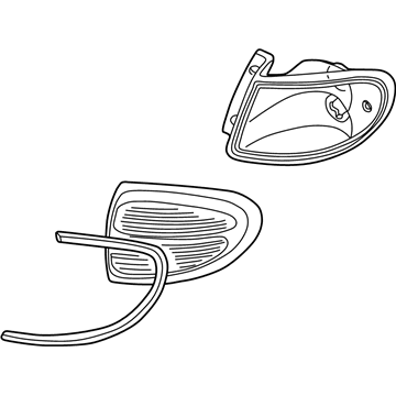 Ford F6DZ13404C Lamp Assembly - Rear Stop