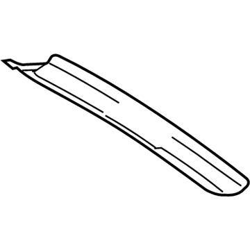 Lincoln 2L1Z-7841308-AAA Moulding - Roof Opening