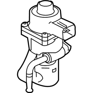 Mercury 1S7Z-9D475-A Valve - Exhaust Gas Recirculation