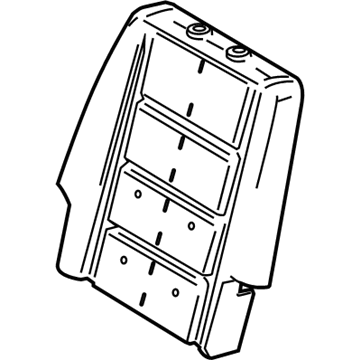 Ford 5F9Z-7466800-AA Pad - Rear Seat Back