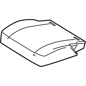 Ford 8A4Z-7463804-CA Cover Assembly - Rear Seat