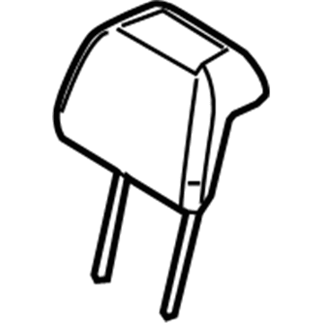 Ford 8A4Z-74501A02-AA Head Rest Assembly