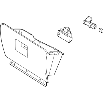 Ford Expedition Glove Box - 7L1Z-7806024-BC